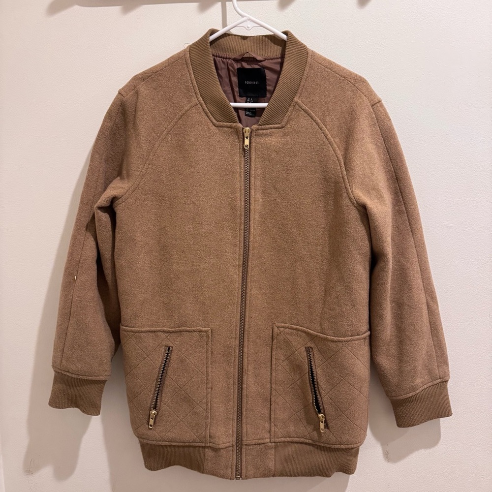 Wool Zip-Up Jacket - image 1